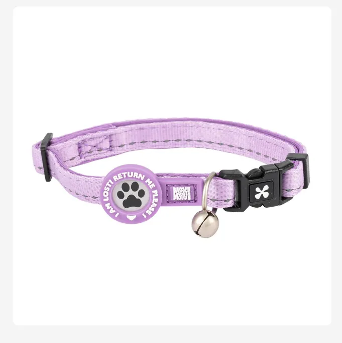 Max & Molly Matrix 2.0 Lavender Coleira Smart ID para Gato