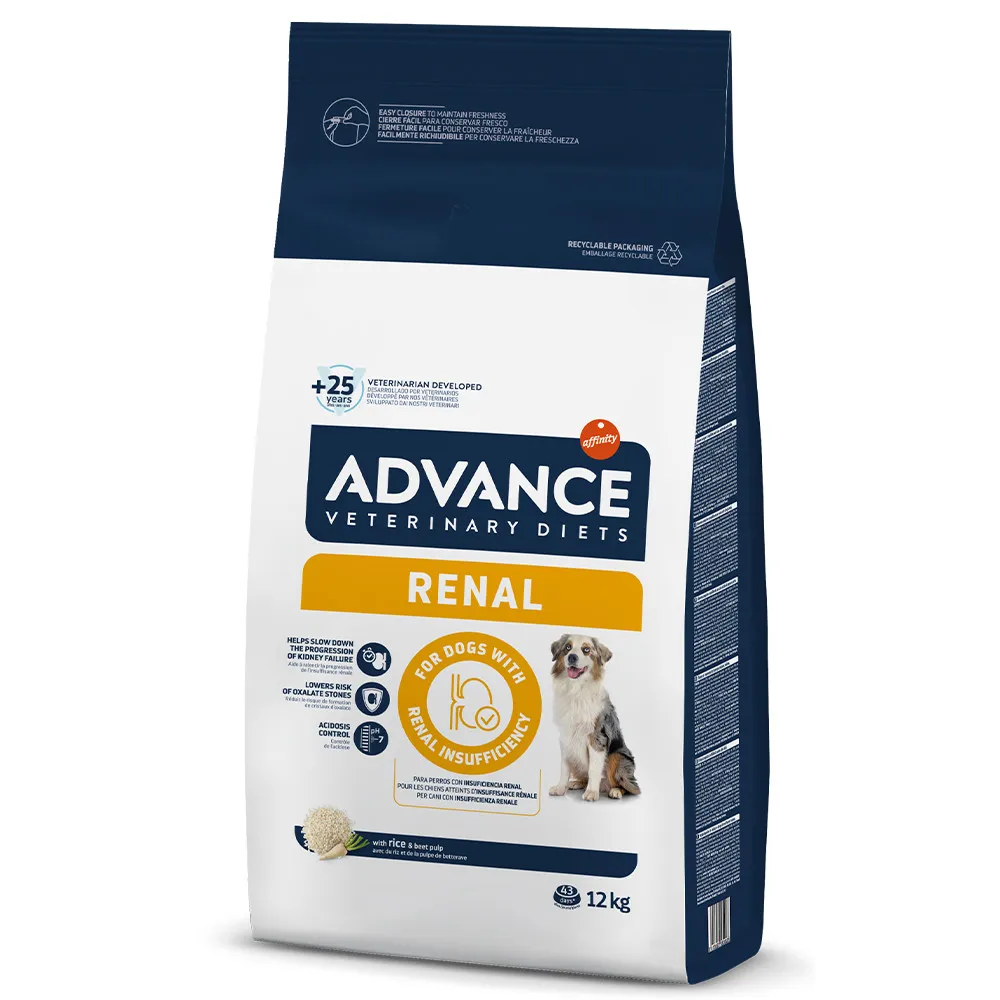 [10005470] Advance Veterinary Diets Dog Renal Failure Ração Seca para Cão 12 kg