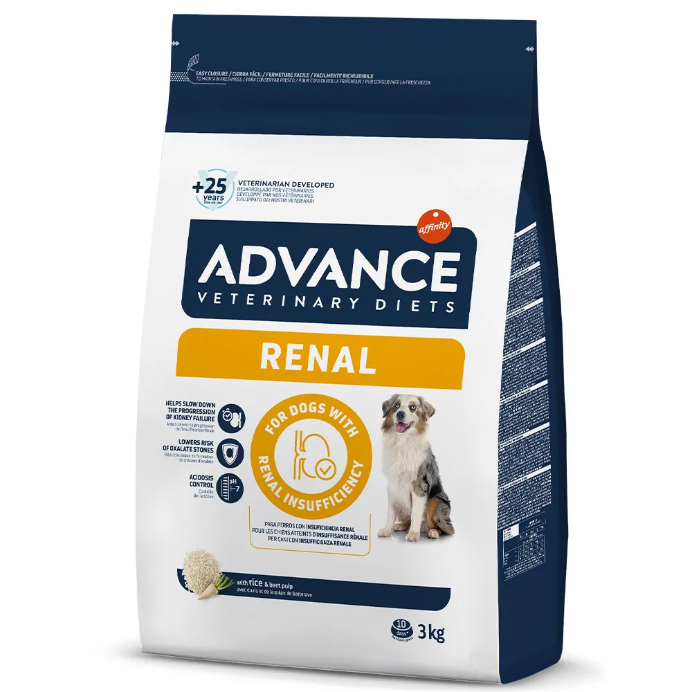 [10005469] Advance Veterinary Diets Dog Renal Failure Ração Seca para Cão 3 kg