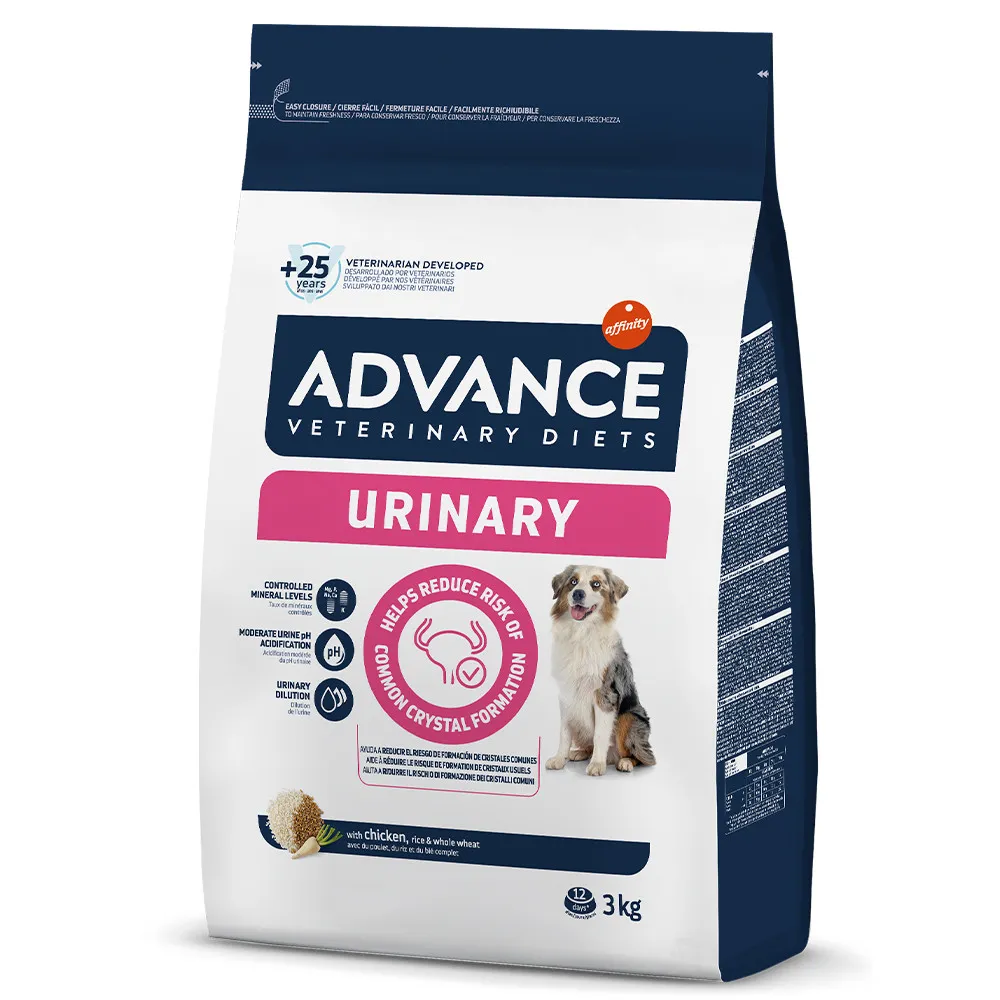 [10005472] Advance Veterinary Diets Dog Urinary Ração Seca para Cão 3 kg