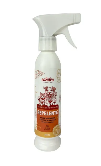 CANITEX - DESABITUANTE/REPELENTE P/ CAES E GATOS 200 ML