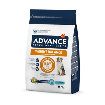 [10008022] Advance Veterinary Diets Dog Weight Balance Ração Seca para Cão 3 kg