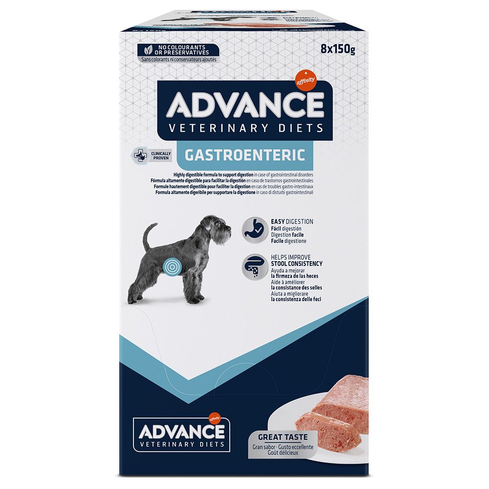 Advance Veterinary Diets Dog Wet Gastroenteric Alimento Dietético Húmido para Cão 150 g