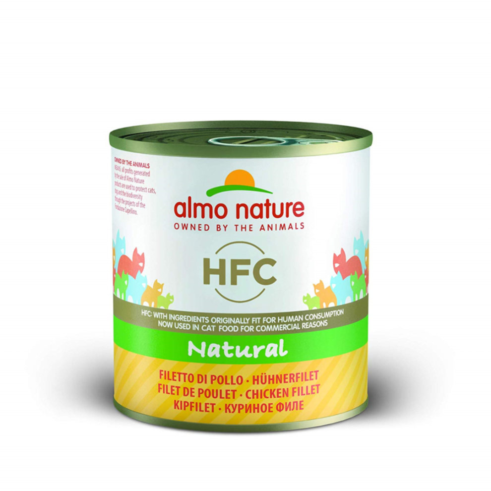 Hfc Dog Natural — File Frango (Lata) Alimento Húmido para Cão 280 g