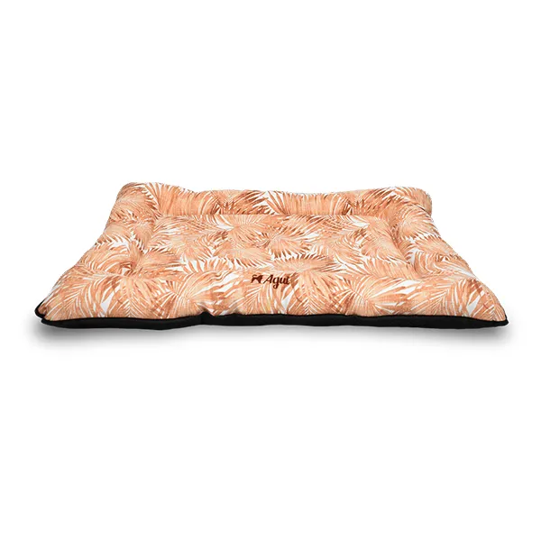 Agui Aloha Tapete — Sunset Orange para Cão e Gato 125 × 82 × 9 cm