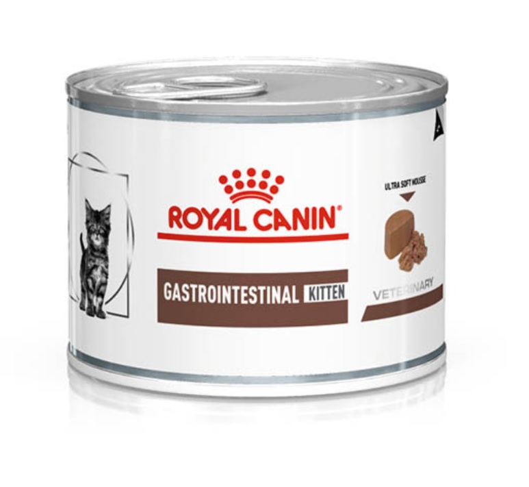 Royal Canin Veterinary Gastrointestinal Kitten Mousse para Gato 195 g