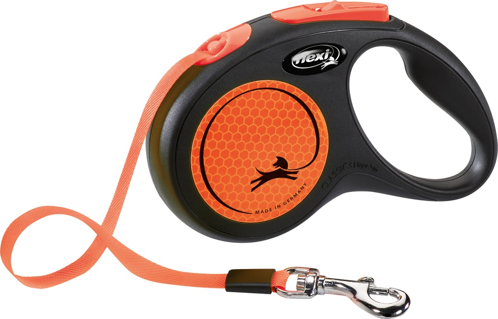[CL11T5.251.S NEOOR] FLEXI NEW NEON S FITA 5M LARANJA