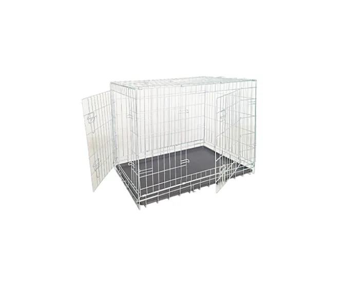 BOX ZINCO CÃO 116X77X86 CM. 2 PORTAS
