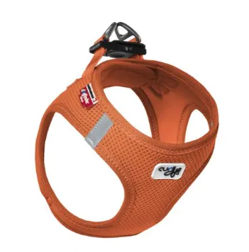 Curli Peitoral Curli Clasp Air-mesh Laranja XS (Su2831) Acessório de Passeio para Cão