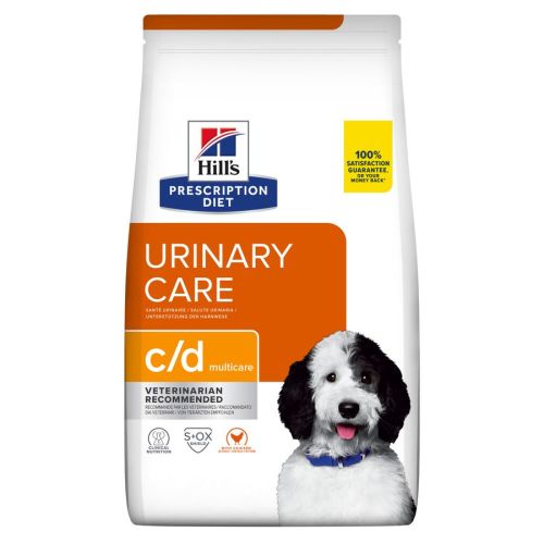Hill's Prescription Diet com d Multicare Cuidado Urinário alimento seco para cão com Frango — Embalagem de 1,5 kg