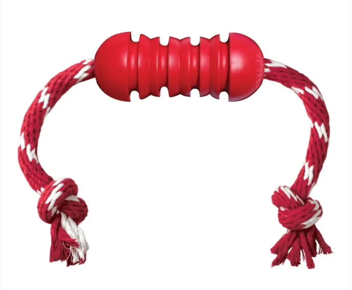 KONG Dental W/ Rope Medium (Dk2e) Snack para Cão