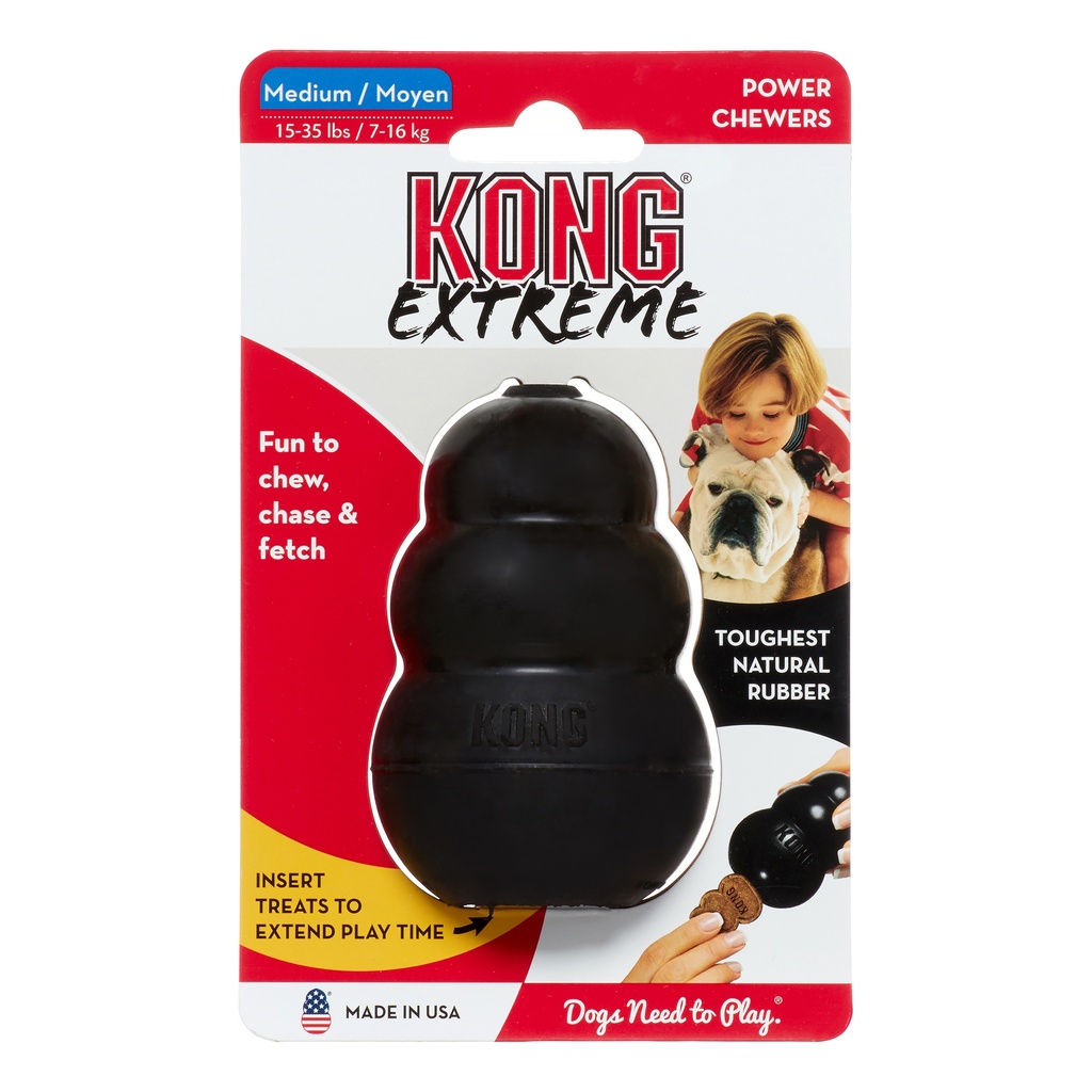 KONG Extreme Medium (K2e) Brinquedo para Cão e Gato