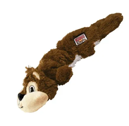 KONG SCRUNCH KNOTS SQUIRREL SMALL/MEDIUM (NKS33E)