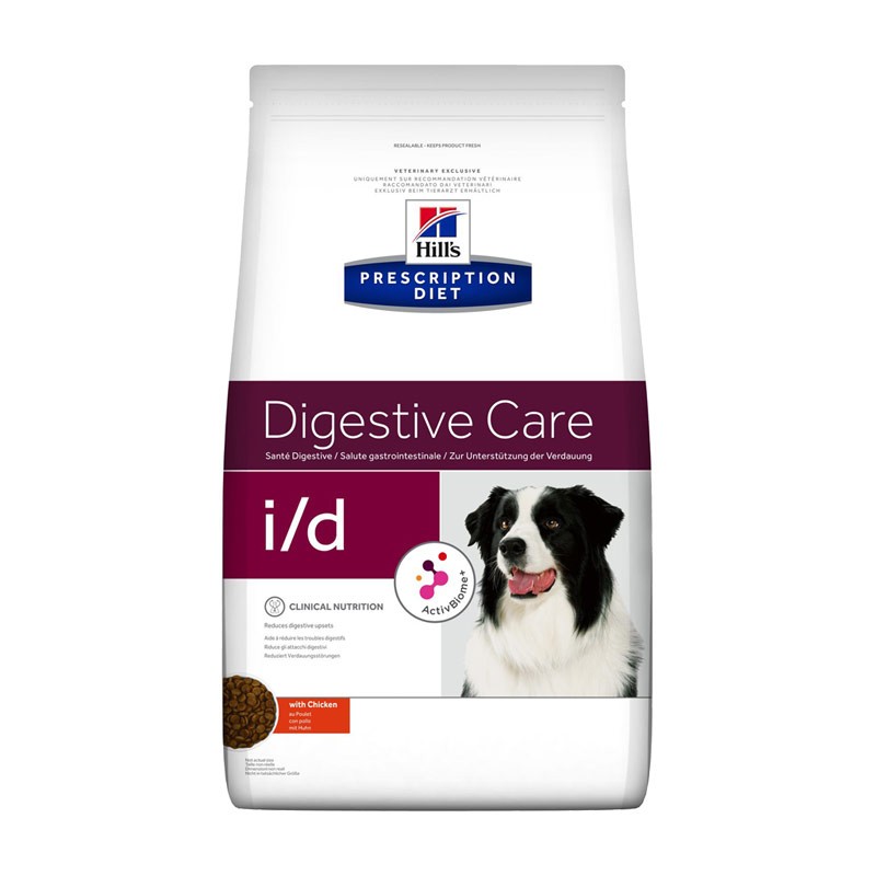 Hill's Prescription Diet i/d Cuidado Digestivo Ração Seca para cão com Frango 1,5 kg