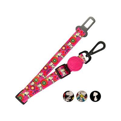 Trela Engate Cinto Seguranca Snoopy (Rosa/Flores) — S Acessório de Passeio para Cão