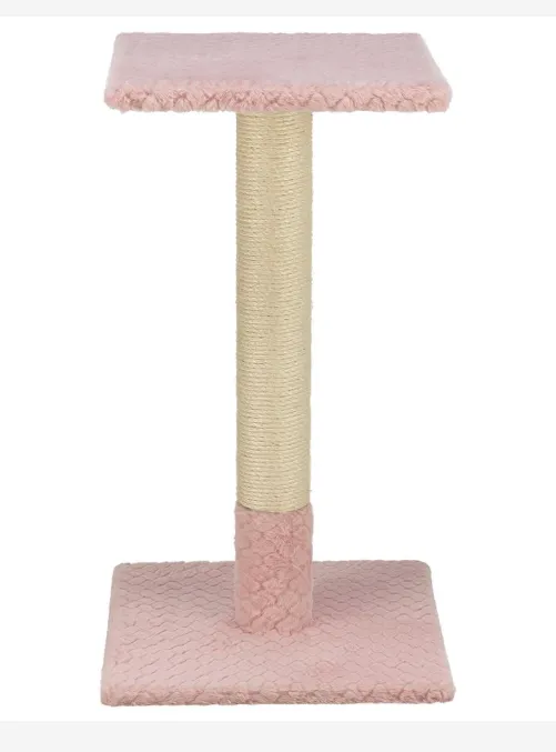 ARRANHADOR "BAENA" EM PELUCIA TEXTURADA - 69 CM (ROSA VELHO)