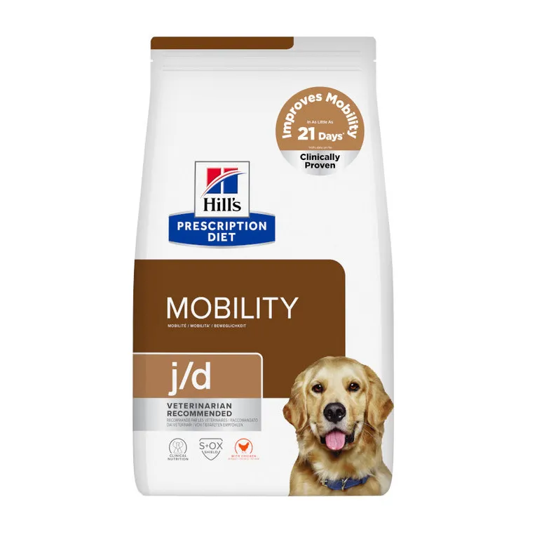 [606275] Hill's Prescription Diet j/d Cuidado Articular alimento seco para cão — Embalagem de 12 kg