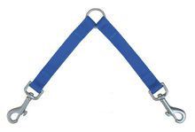 Acoplador Nylon Azul Acessório de Passeio para Cão 10 × 28 cm
