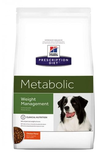 Hill's Prescription Diet Metabolic Controlo de Peso alimento seco para cão com Frango — Embalagem de 1,5 kg