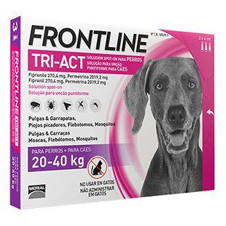 FRONTLINE Tri-act L (20-) Antiparasitário para Cão 40 kg