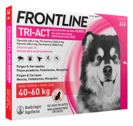 FRONTLINE Tri-act XL (40-) Antiparasitário para Cão 60 kg