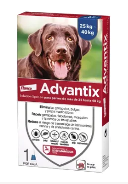 Advantix « +25 »» 400 Cão Antiparasitário