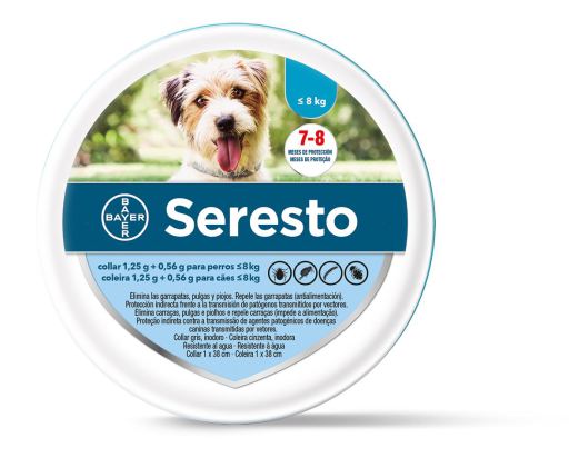 Seresto Cão Grande (+) Coleira — Vermelha 70 cm 8 kg