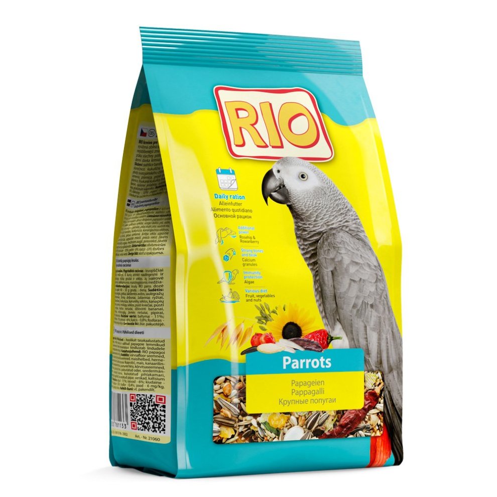 Rio — Alimento para Papagaios (5+1 Oferta) para Aves 1 kg