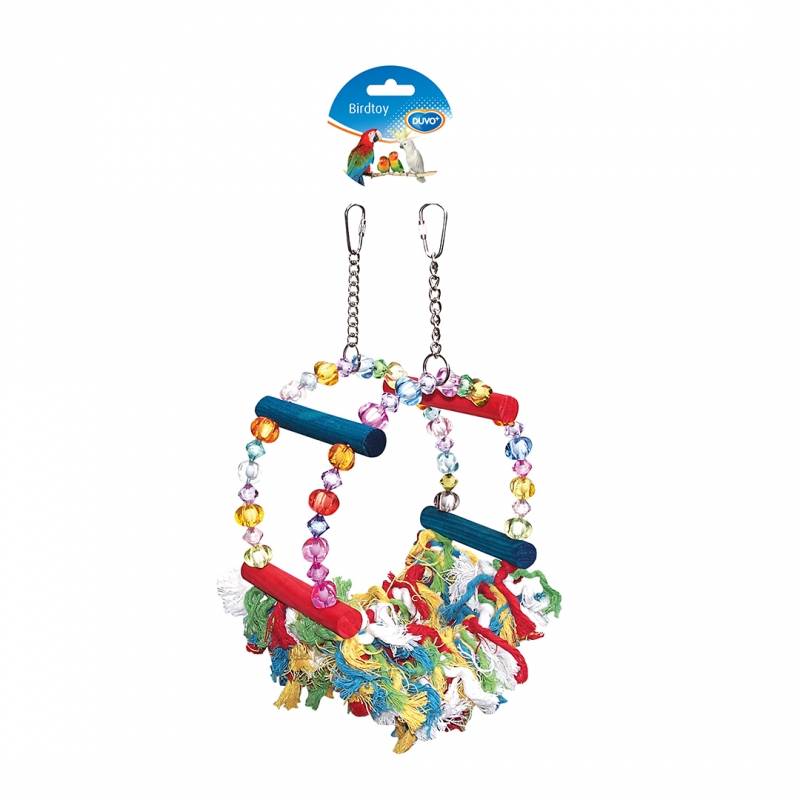Baloiço com missangas Alimento para Aves