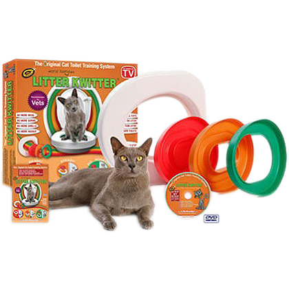 Litter Kwitter 3Step Cat Toilet Traning System Acessório Sanitário para Gato