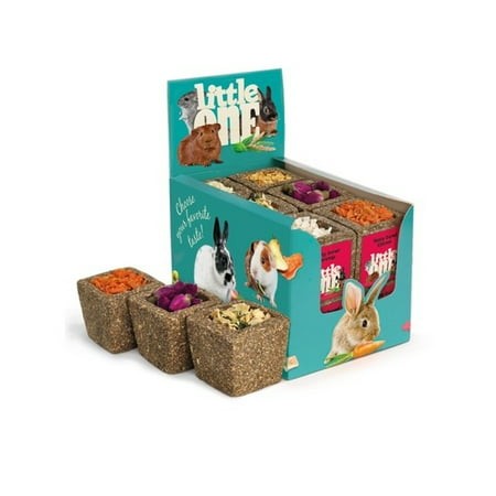 Little One Tasty Bowl com Ervas do Prado, Frutas e Legumes para Roedores 12 × 65 g