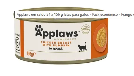 Applaws Cat Tin Chicken Breast with Pumpin 70g