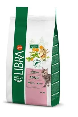 Libra Gato Adulto Salmão Ração Seca 12 kg