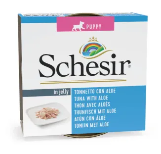 SCHESIR ATUM/ALOE PUPPY 10X150G 688-1064262