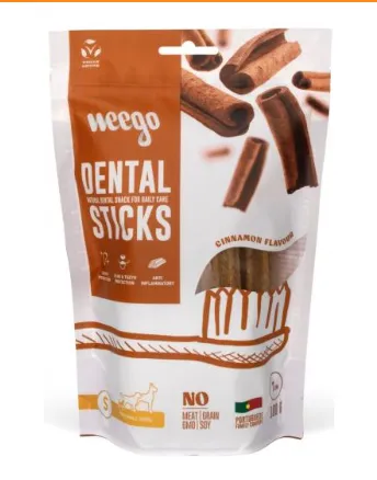 Weego Dog Dental Snack Large 7 sticks Cinnamon para Cão 250 g