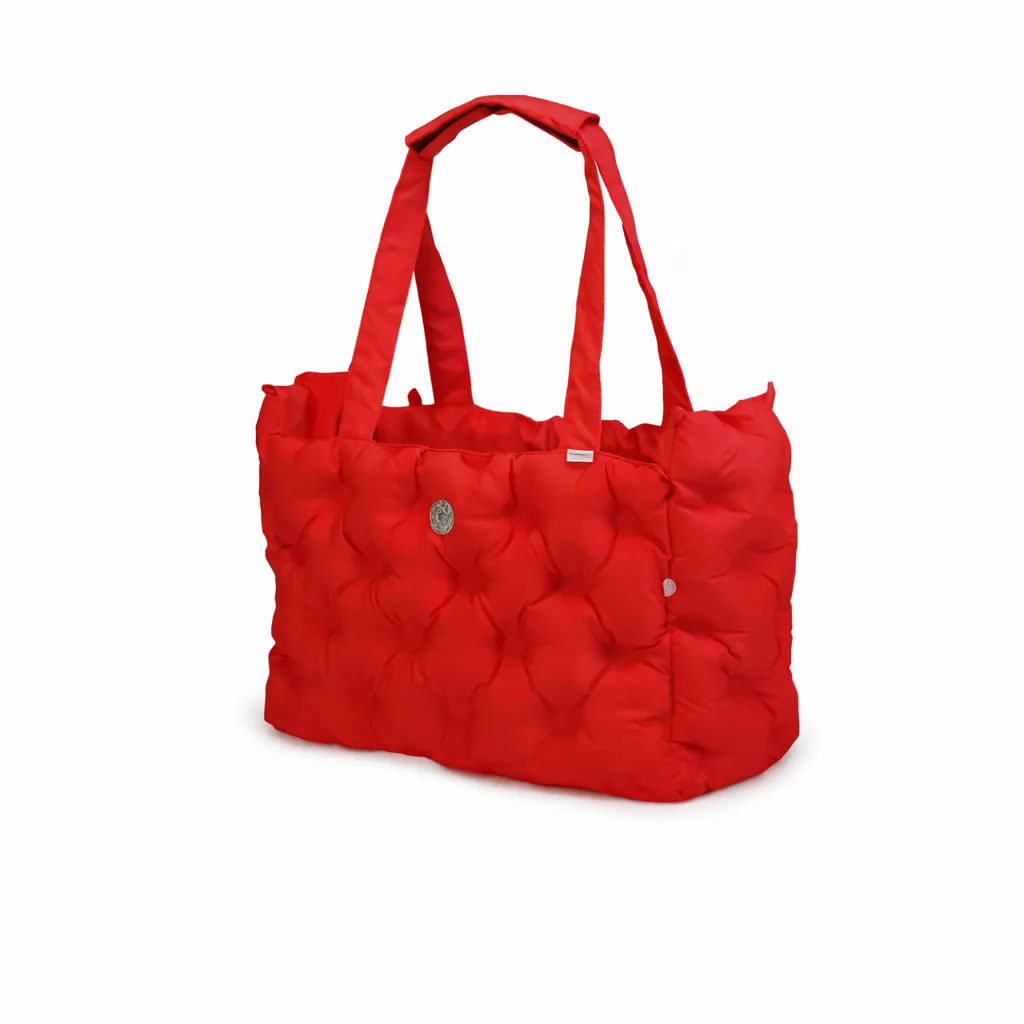 Bolsa Vermelha Almofadada Camon para Cão 37 × 17 × 26 cm