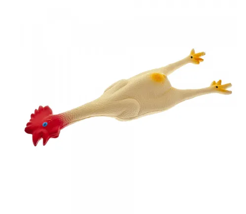 Galinha de Látex com Som para Cães Brinquedo para Cão