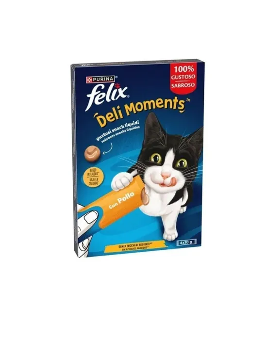 Felix Deli Moments com Frango (10*75) Snack para Gato