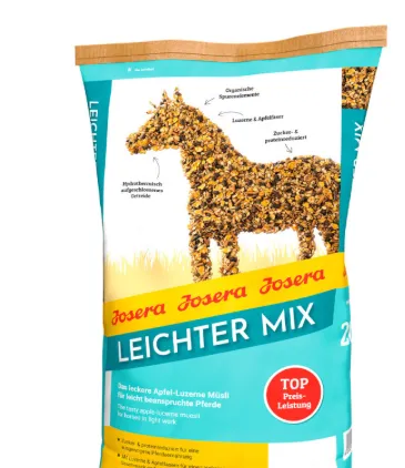 Josera Light Mix — Alimento para cavalos — Muesli maçã para Aves