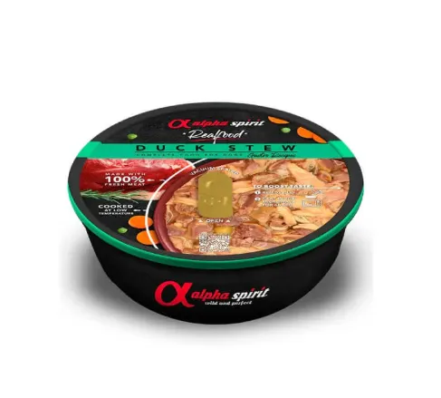 Alpha Spirit As Real Food Pato Alimento Húmido para Cão 280 g