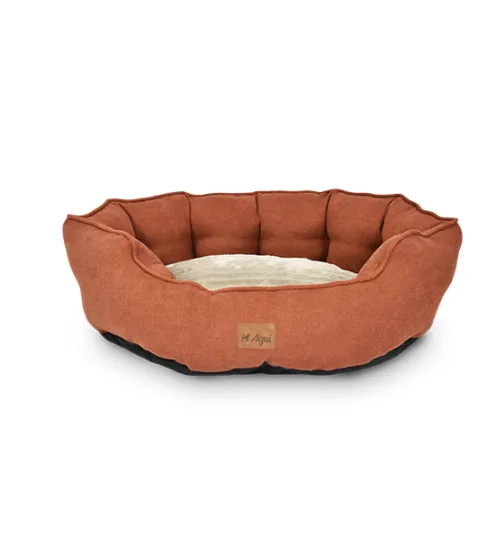 Agui Land Cama - 65 × 50 × 28 cm - Terracota para Cão