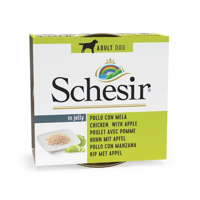 Schesir Frango/Maca Cão 370-21064372 Alimento Húmido 150 g