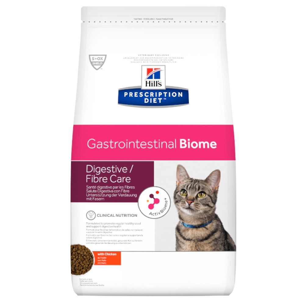 [605850] Hill's Prescription Diet Gastrointestinal Biome alimento seco para gato com frango - Embalagem de 1,5kg