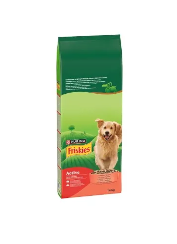 Friskies® Adult Active Vaca Ração Seca para Cão 14 kg