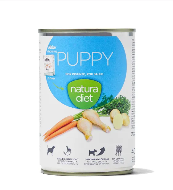 Natura Diet Puppy Alimento Húmido de Frango para Cachorro 400 g