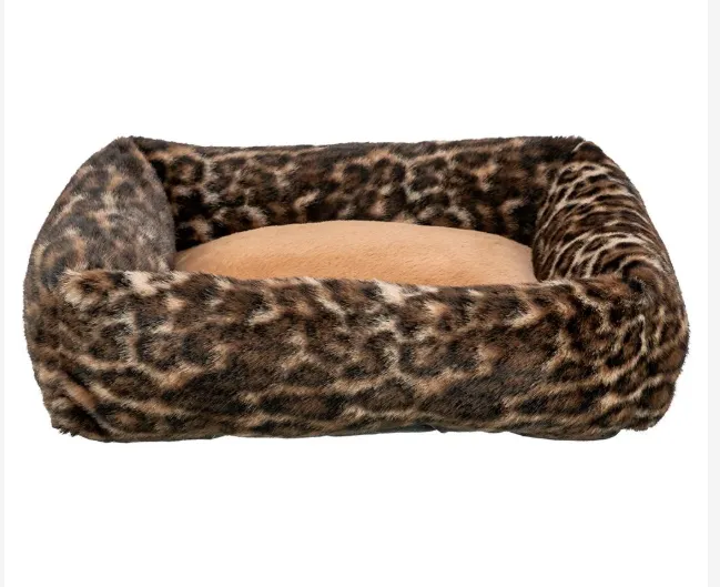 CAMA RECTANGULAR "LEO" 60x50 CM (CASTANHO)