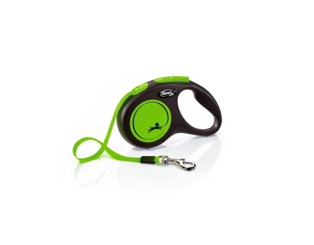 Trela Flexi New Neon Fita Verde