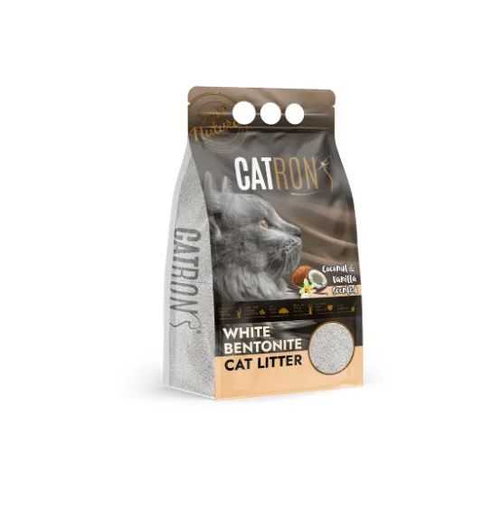 Catron Areia Bentonite 10 L Coco & Baunilha