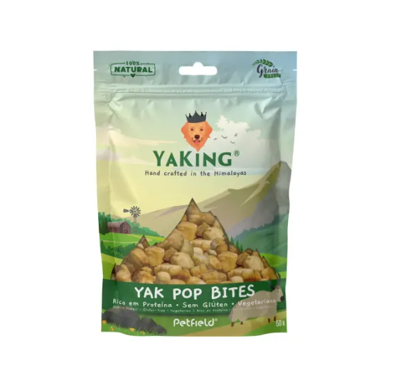 Yaking Yak Pop Bites Snack para Cão 50 g