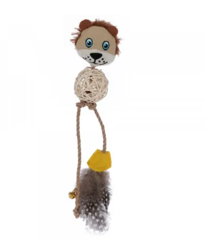 Brinquedo Safari Lion para gato